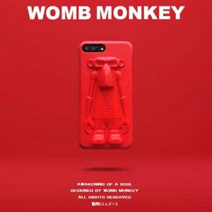 Phone case soft shell protective cover RED